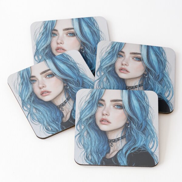 Item preview, The Enigmatic Blue designed and sold by oanaunciuleanu.