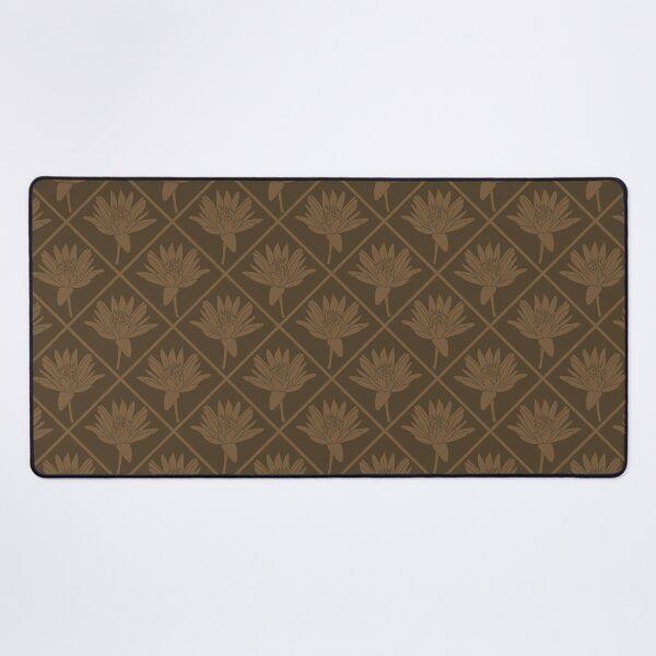 Item preview, Lotus Diagonals Brown designed and sold by Art in My Loft.