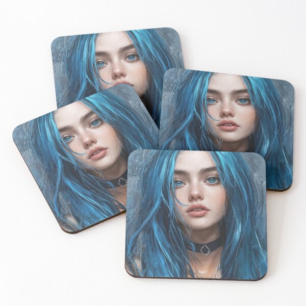 Item preview, The Enigmatic Blue designed and sold by oanaunciuleanu.