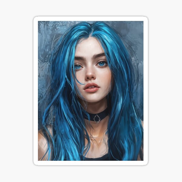 Item preview, The Enigmatic Blue designed and sold by oanaunciuleanu.