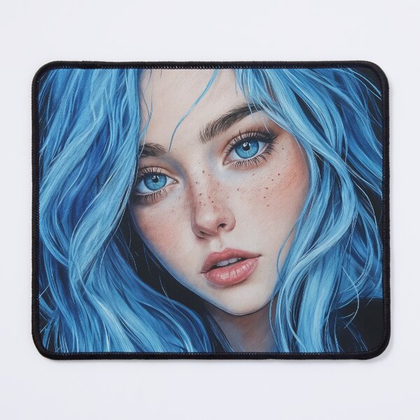 Item preview, The Enigmatic Blue designed and sold by oanaunciuleanu.