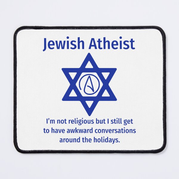 Item preview, Jewish atheist  designed and sold by Rachel the Artist .