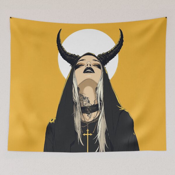 Item preview, Evil Nun designed and sold by CursedbyLilith.
