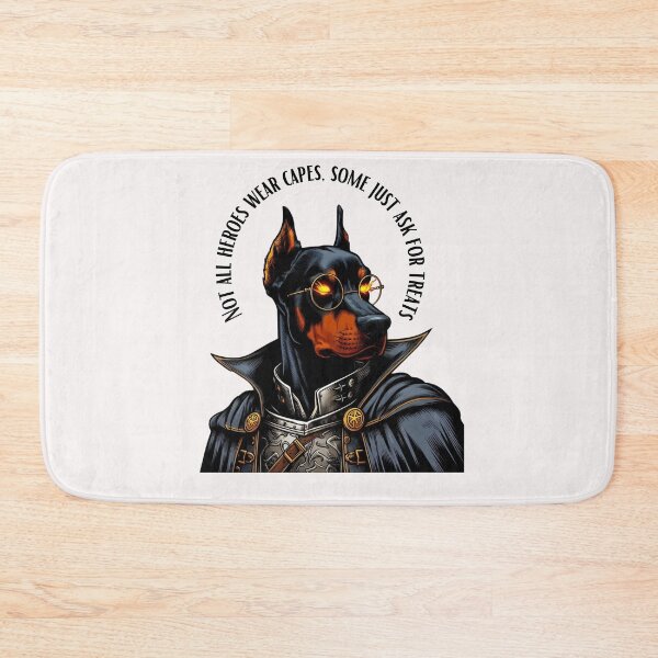 Item preview, Dog strong in battle weak in la ducha designed and sold by chessnegocios.