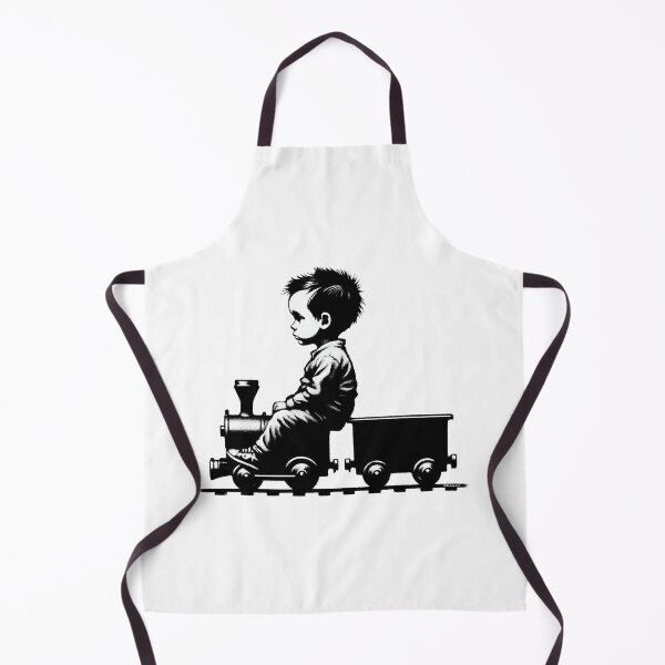 Item preview, Boy on a train - Spray Paint Grafitti Banky Style designed and sold by FunnehGacha.