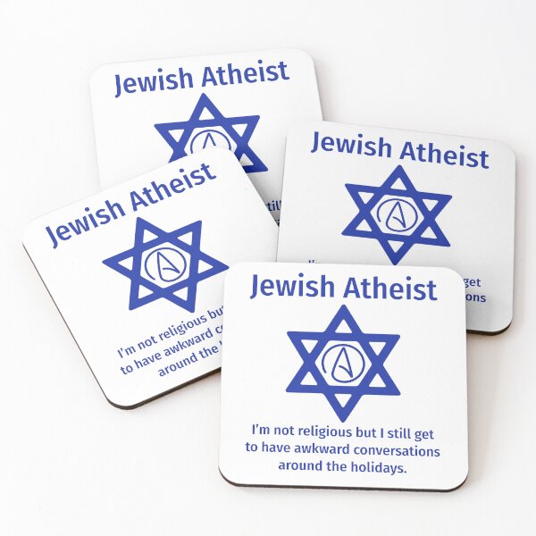Item preview, Jewish atheist  designed and sold by Rachel the Artist .
