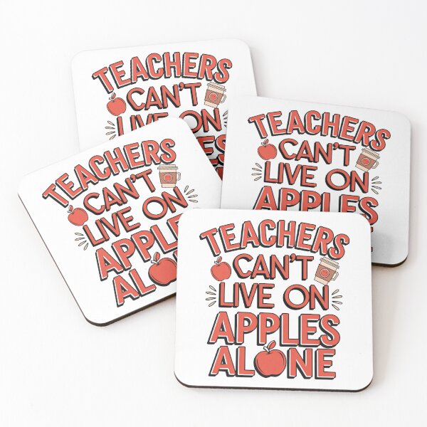 Item preview, Teachers Can’t Live on Apples Alone designed and sold by PursuitHive.
