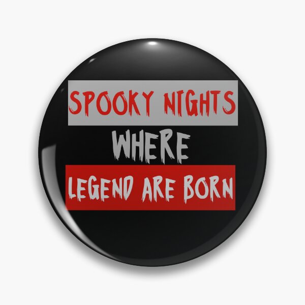 Item preview, Spooky Nights Where Legends Are Born designed and sold by Saimia.