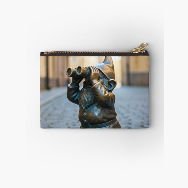 Item preview, Thinking of Wroclaw - Gnome With Binoculars designed and sold by Purrfecta.
