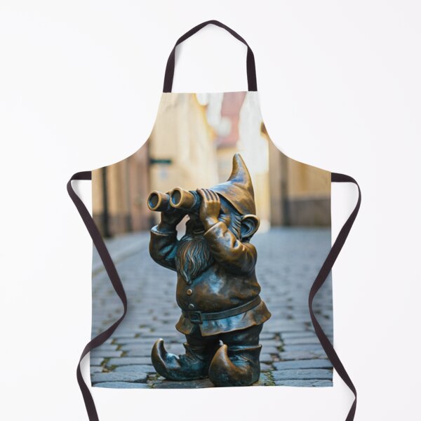 Item preview, Thinking of Wroclaw - Gnome With Binoculars designed and sold by Purrfecta.