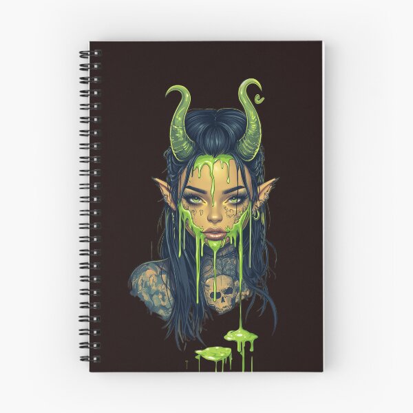 Item preview, Demon Slime Girl designed and sold by CursedbyLilith.