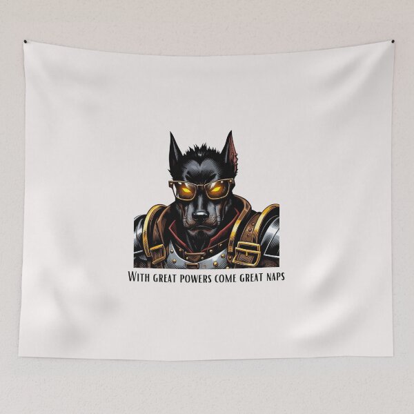 Item preview, Dog strong in battle weak in la ducha designed and sold by chessnegocios.