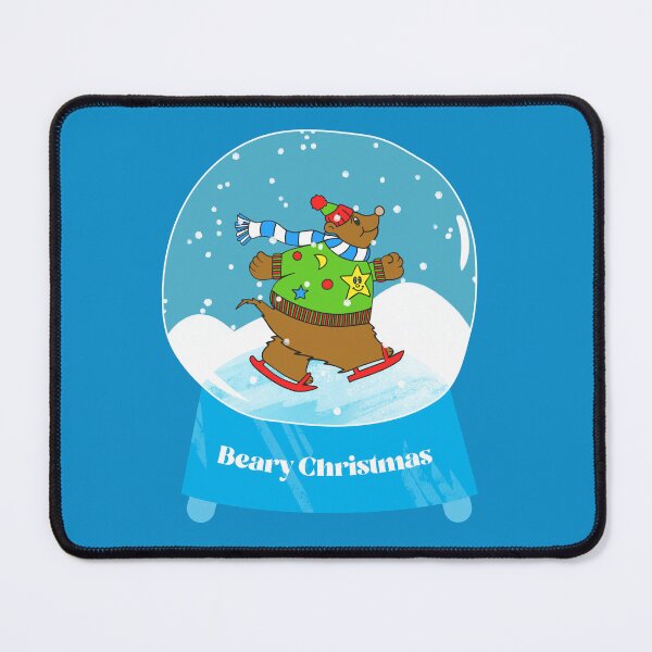 Item preview, Christmas Bear Snowglobe designed and sold by Sartoris Art.
