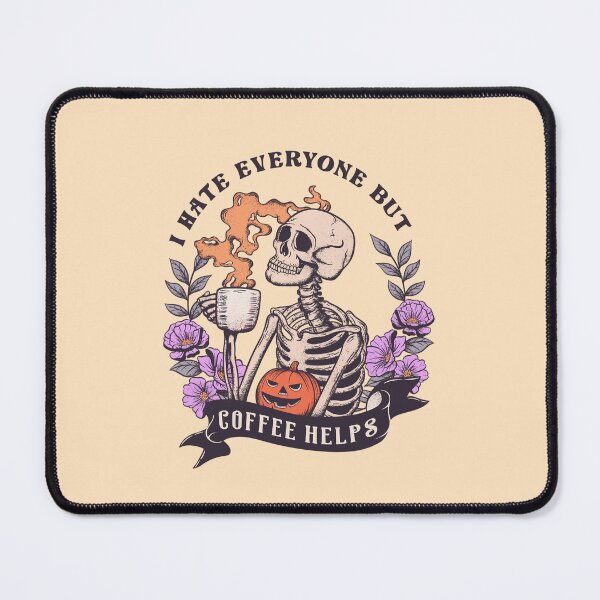 Item preview, Skeleton Coffee Lover designed and sold by Miniouka.