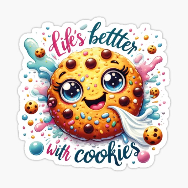Item preview, Cute cookies T-shirt designed and sold by CreativeFlux.