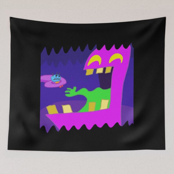 Item preview, Purple Monster Meets Its Newest Victim designed and sold by Ryan Silberman.