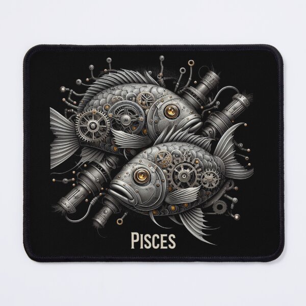Item preview, Steampunk Pisces designed and sold by TheOldMuflon.
