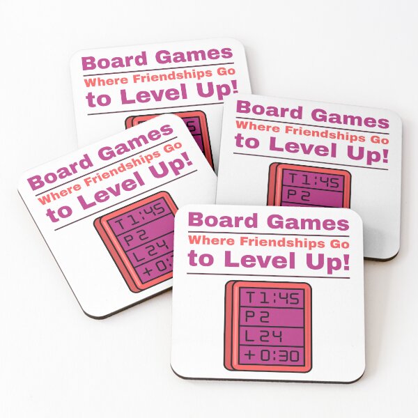 Item preview, "Board Games, Where Friendships Go to Level Up!" designed and sold by LettsMerchntees.
