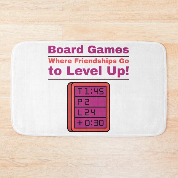 Item preview, "Board Games, Where Friendships Go to Level Up!" designed and sold by LettsMerchntees.