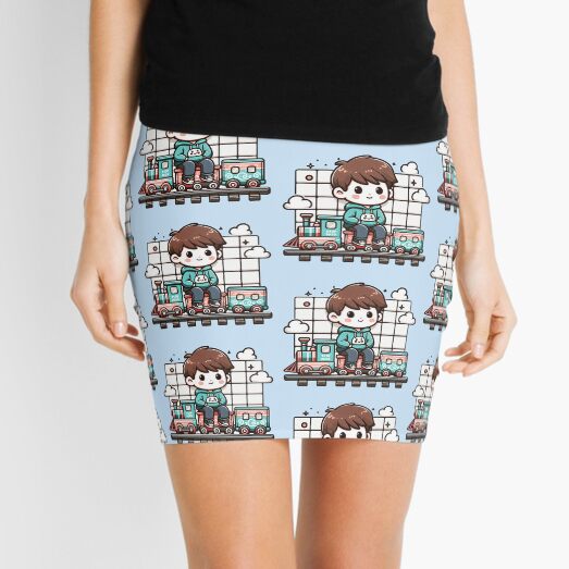 Item preview, Cute Boy on a train designed and sold by FunnehGacha.