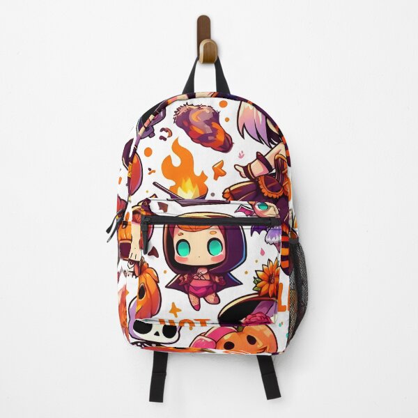 Item preview, Kawaii Halloween chibi pattern 31.0 designed and sold by StickyGuys.