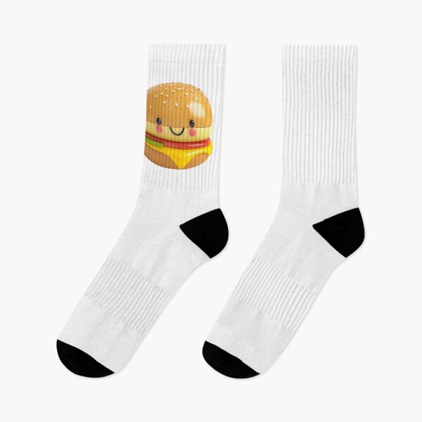 Item preview, Cartoon Style Cheeseburger Hamburger Sandwich Logo Stickers, Logo, Illustration, Wall arts, Art Prints and More designed and sold by Kevin Lou.