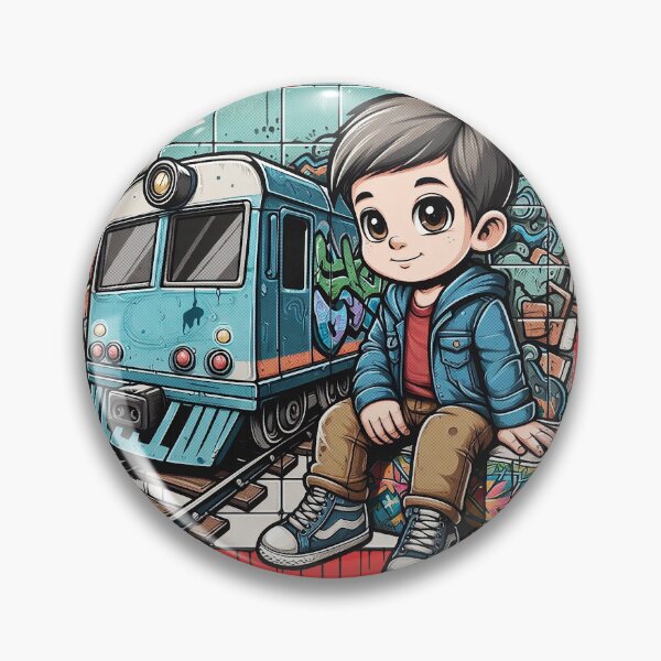Item preview, Underground Train Grafitti designed and sold by FunnehGacha.