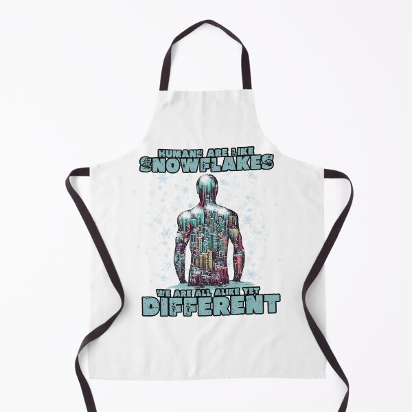 Item preview, Humans are Like Snowflakes We are All Alike Yet Different designed and sold by TheCampingHiker.
