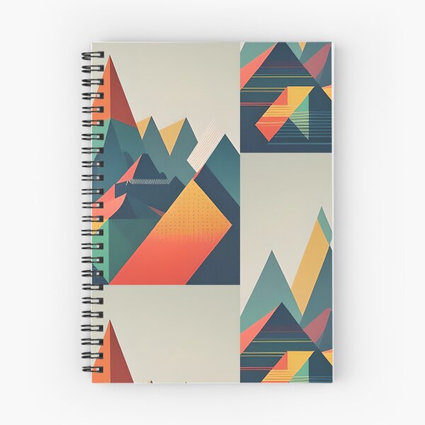 Item preview, Retro Mountain Range designed and sold by Maryam Fernandez.