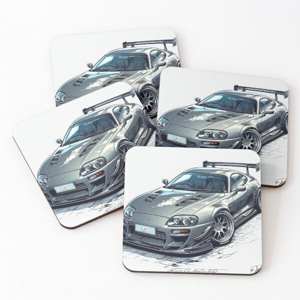 Item preview, Manga Style Supra A80 with Widebody Kit designed and sold by 73corners.
