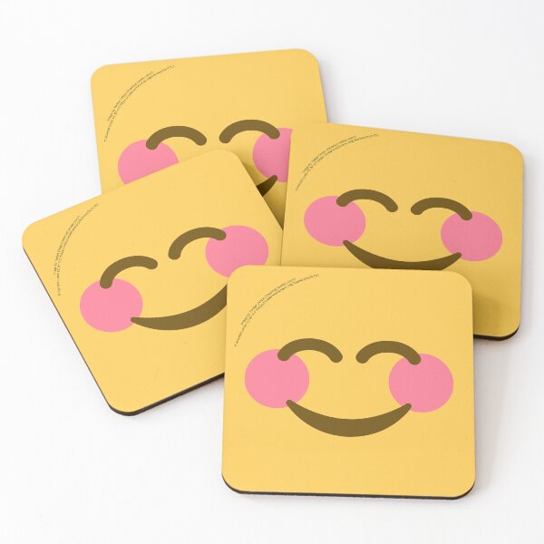 Item preview, Smiling Face with Smiling Eyes Emoji designed and sold by VeryRandomShop.