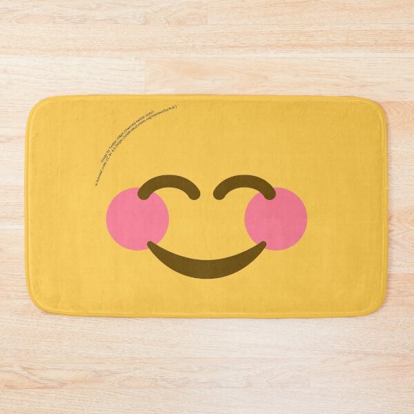 Item preview, Smiling Face with Smiling Eyes Emoji designed and sold by VeryRandomShop.
