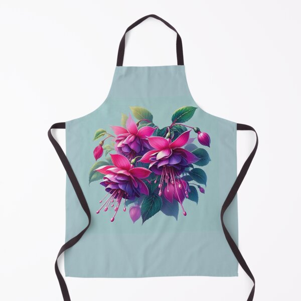 Item preview, Fuchsia Flowers designed and sold by Myra365Art.