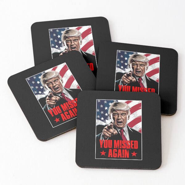 Item preview, You Missed Again Trump designed and sold by vestalshop.