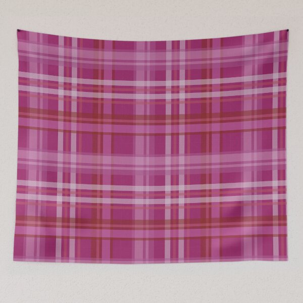 Item preview, Plaid- Lipstick Lesbian Pride Flag Colour Scheme designed and sold by dysperdis.