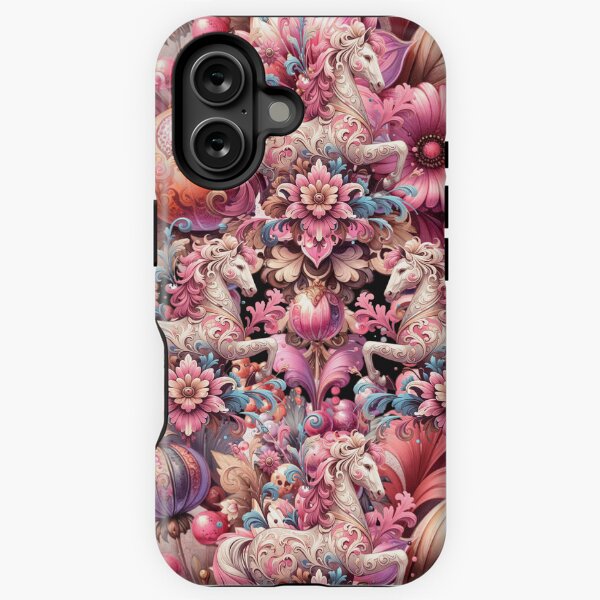 Aperçu de l'œuvre Chevaux avec des fleurs créée et vendue par LeosCloset.