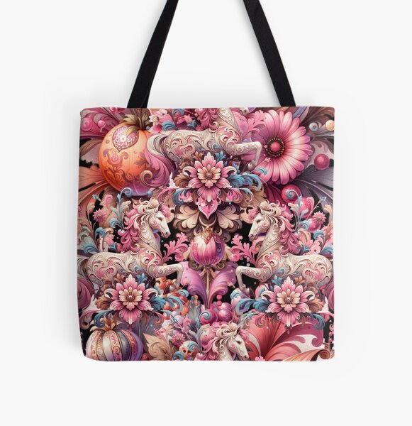 Aperçu de l'œuvre Chevaux avec des fleurs créée et vendue par LeosCloset.