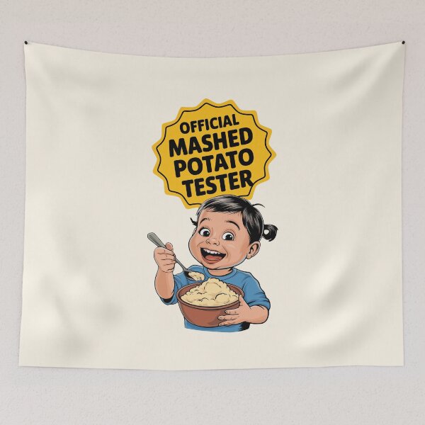 Item preview, Official Mashed Potato Tester Thanksgiving Design designed and sold by MolonasDesigns.