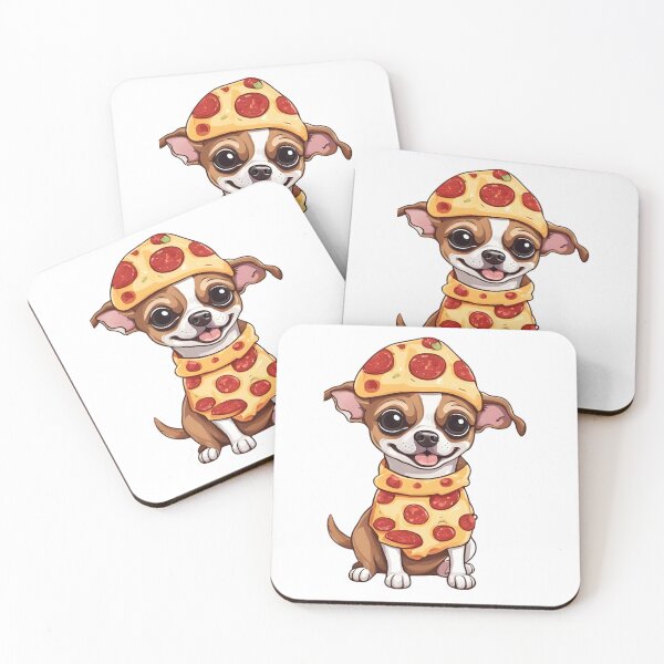 Item preview, Chihuahua Puppy in Pizza Costume – Cute Dog & Pizza Lover Design designed and sold by Fredster1966.