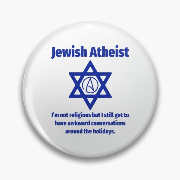 Item preview, Jewish atheist  designed and sold by Rachel the Artist .