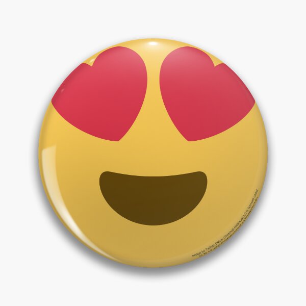 Item preview, Smiling Face with Heart-Eyes Emoji designed and sold by VeryRandomShop.