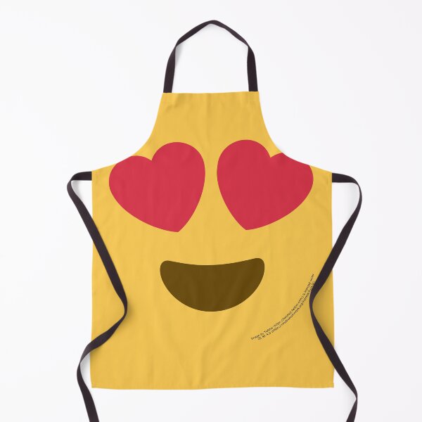Item preview, Smiling Face with Heart-Eyes Emoji designed and sold by VeryRandomShop.