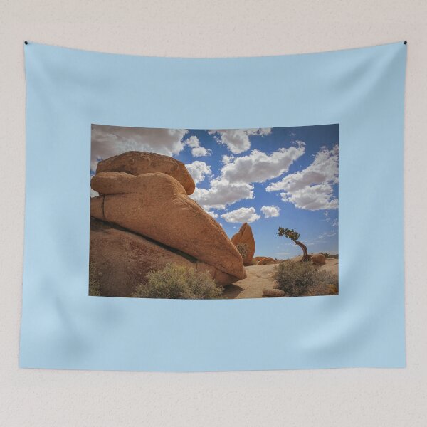 Item preview, Puffy Clouds & Boulders, Joshua Tree National Park designed and sold by Scenic West - Photos by Angel.