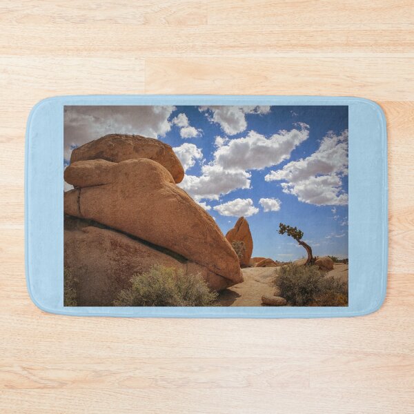 Item preview, Puffy Clouds & Boulders, Joshua Tree National Park designed and sold by Scenic West - Photos by Angel.