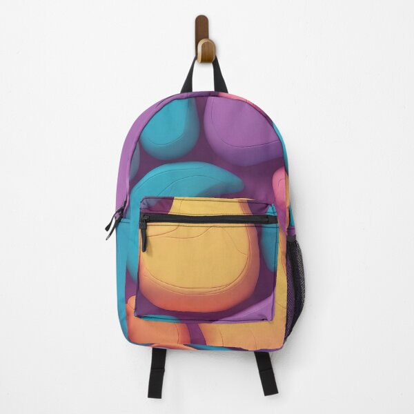Item preview, Soft Pebbles of Pastel Hues on Deep Purple designed and sold by ArtComixHaven.