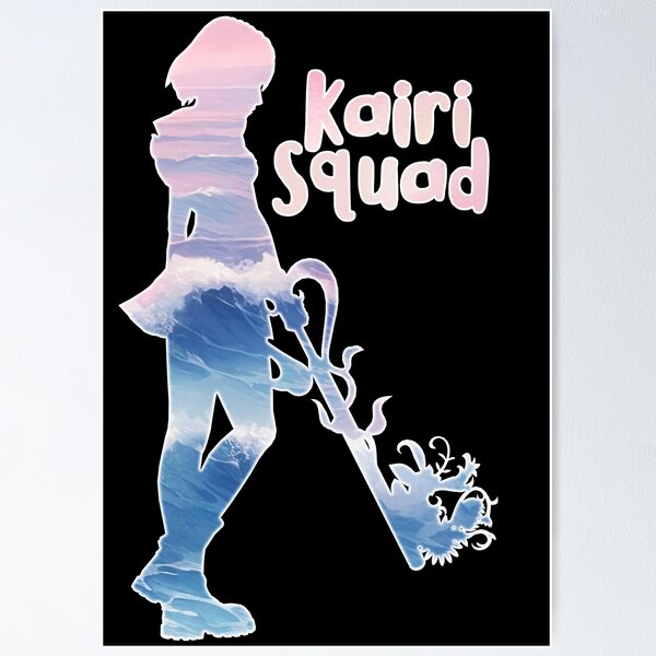 Vista previa del artículo con la obra «Escuadrón Kairi - Kingdom Hearts», diseñado y vendido por UmbraTaberna.
