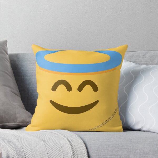 Item preview, Smiling Face with Halo Emoji designed and sold by VeryRandomShop.