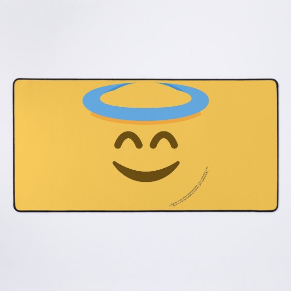 Item preview, Smiling Face with Halo Emoji designed and sold by VeryRandomShop.
