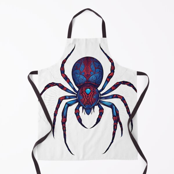 Item preview, Bicolor Spider: Elegance in Blue and Red designed and sold by Migue Design.