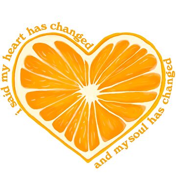 Artwork thumbnail, Orange Juice Heart by beccalikeya